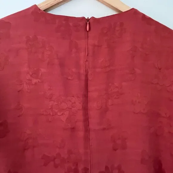 HATCH Maternity The James Dress in Faded Coral Floral | Size 2 - Picture 5 of 8